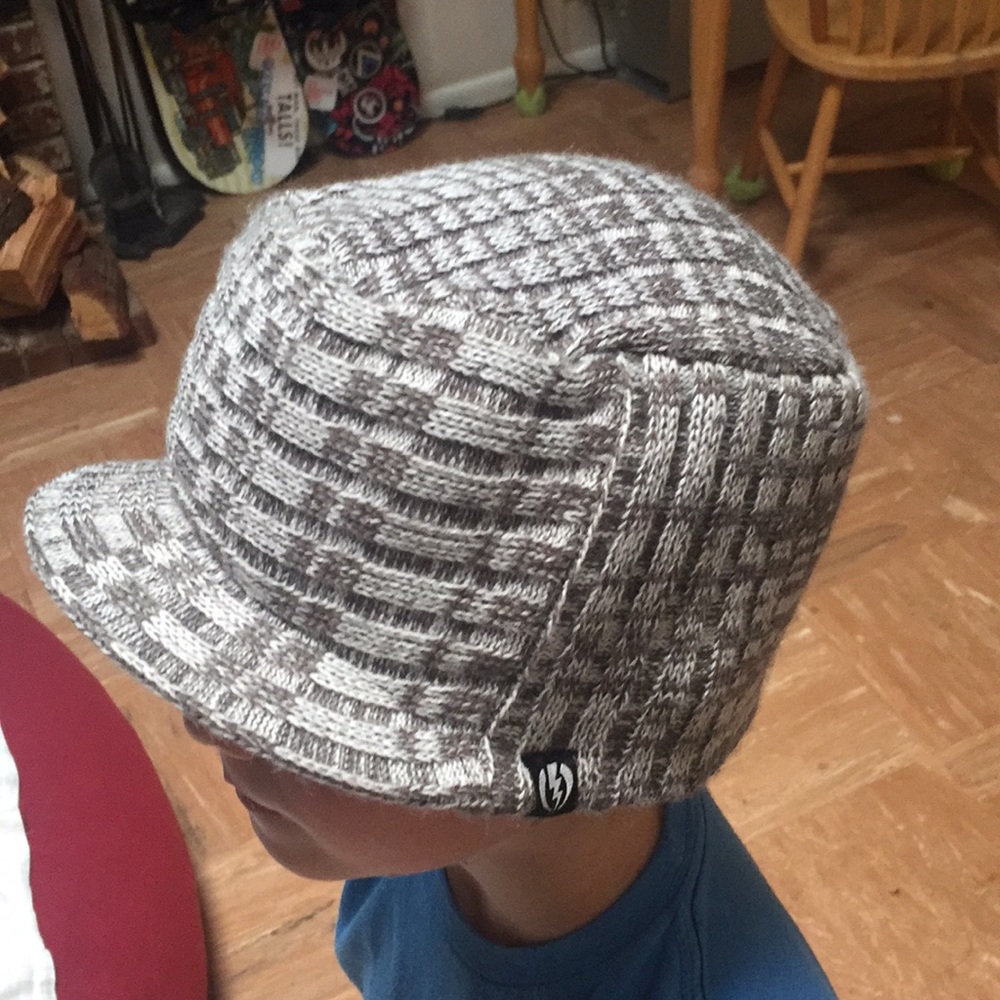 Electric Brim beanie